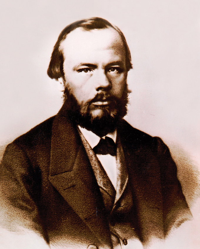Fjodor Dostojevskin muotokuva. Lähde on sivusto bakhall.com.