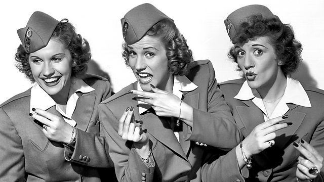 Kuva 1. Lauluyhtye The Andrews Sisters. Kuvan lähde on bbc.co.uk.