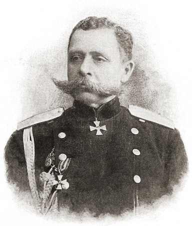 Kuva 1. Kenraali Paul von Rennenkampf. Kuvan lähde on Wikimedia.