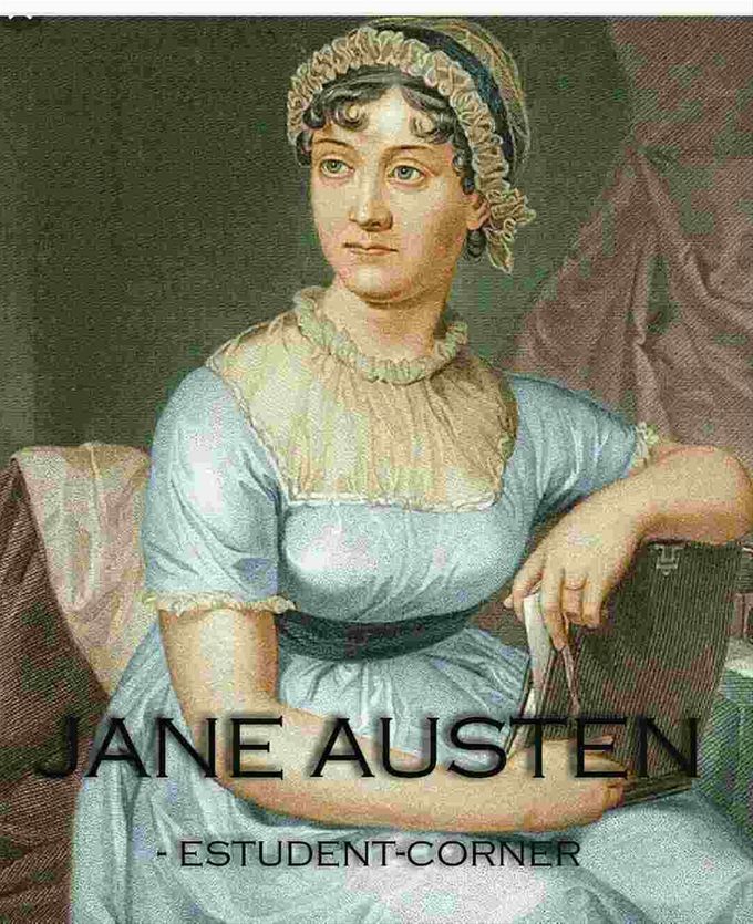 Kuva 1. Kirjailija Jane Austen. Kuvan lähde on estudent-corner.com.